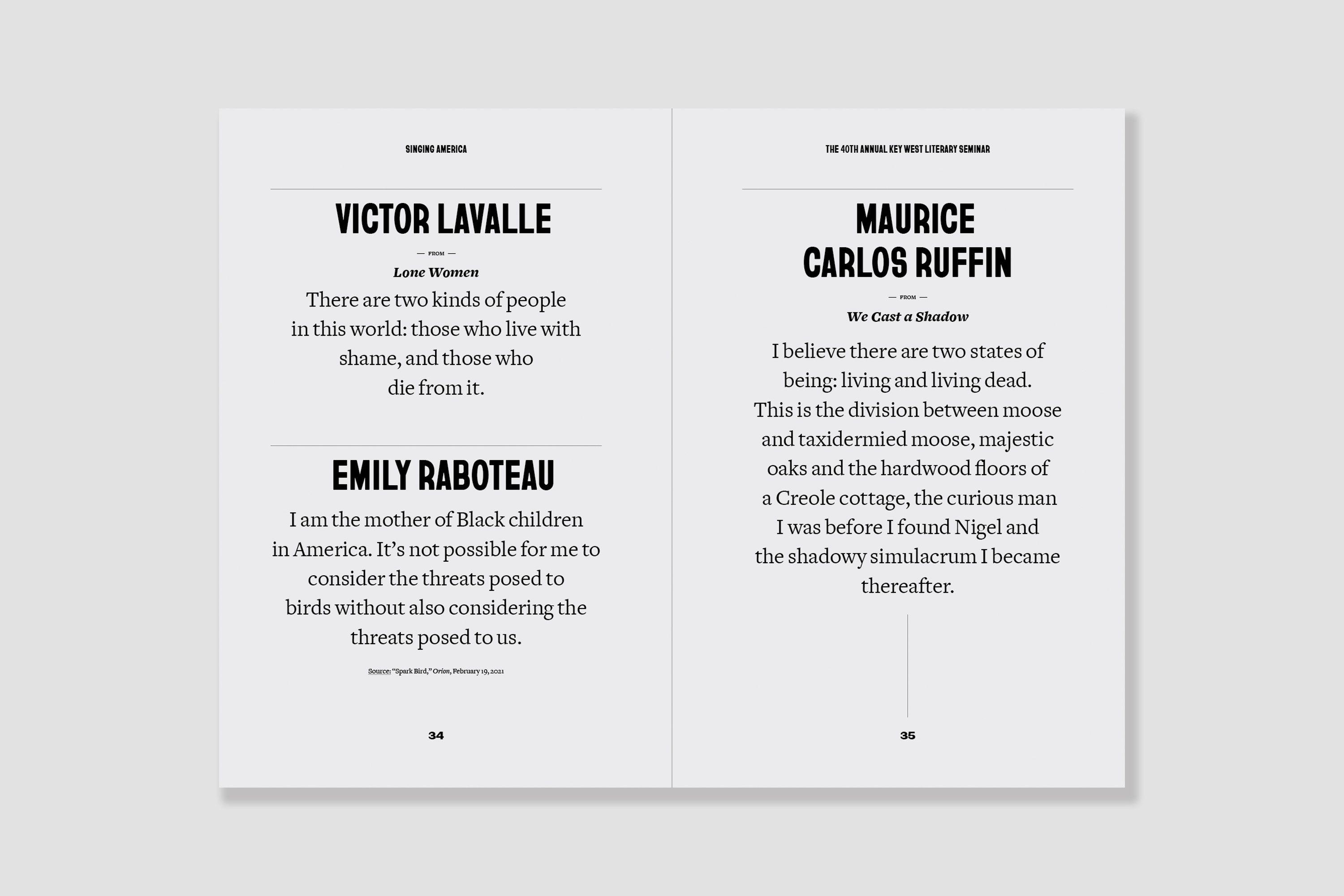 Singing America Spread 15