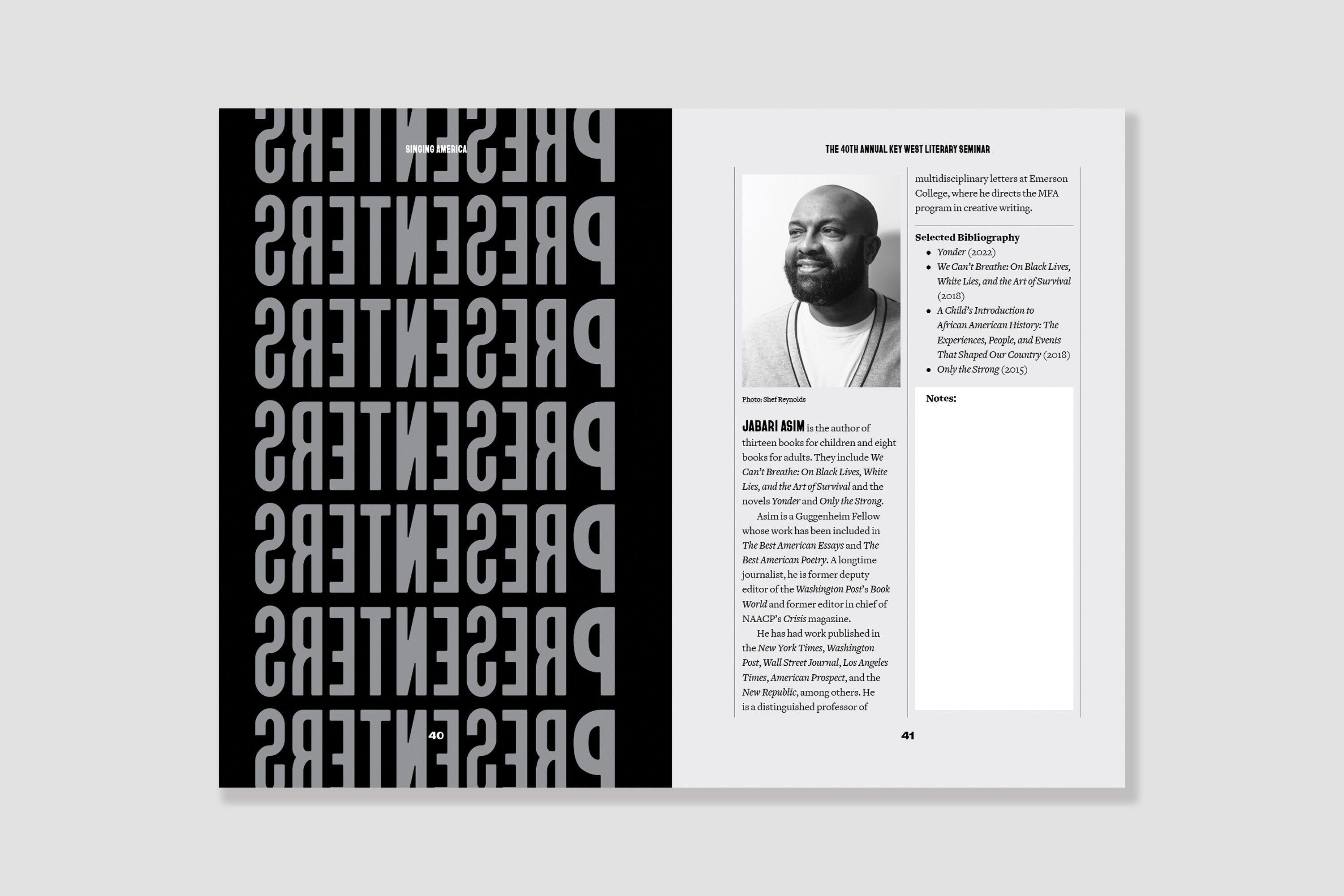 Singing America Spread 17